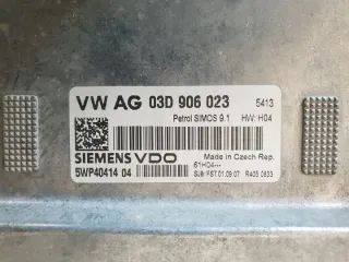 03D906023 Блок управления двигателем Volkswagen Polo 5 Арт e6223350, вид 2