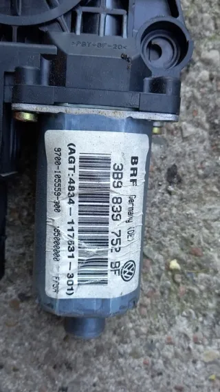 3B9839752 Моторчик стеклоподъемника Volkswagen Passat B5 Арт e6227316, вид 3