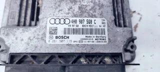 4H0907560C 0261S07119 Блок управления двигателем Audi A8 D4 (S8) Арт e6236650, вид 2