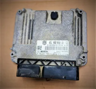03L906018CK 0281016849 Блок управления двигателем Skoda Superb 2 Арт e6309264, вид 1