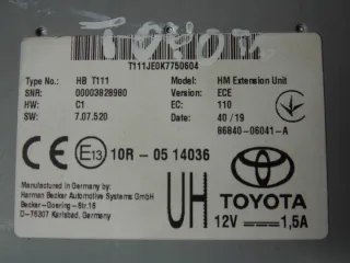 86840-06041-A Блок управления (другие) Toyota Prius 4 Арт e6370957, вид 4