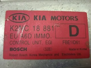 0261206702 Блок управления двигателем Kia Shuma 2 Арт e6373342, вид 3
