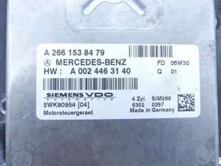 A2661538479, A0024463140, 5WK90954 Блок управления двигателем Mercedes A W169 Арт e6384285, вид 3