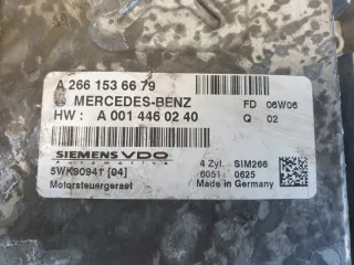 A2661536679 5WK90941 A0014460240 Блок управления двигателем Mercedes A W169 Арт e6389781, вид 2