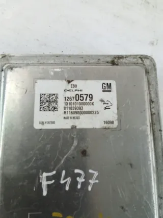 12670579 Блок управления двигателем Opel Astra K Арт e6405218, вид 2