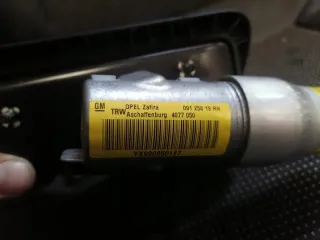 09125819 09125819RH Подушка безопасности Opel Zafira A Арт e6409004, вид 3