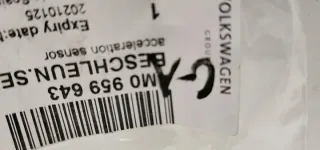 4M0959643 Датчик удара Audi A4 B9 Арт e6451129, вид 3