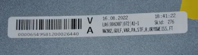 5H9807421F Бампер задний Volkswagen Golf 8 Арт e6507521, вид 6