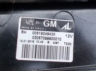 00519248430 Фонарь задний правый Fiat Doblo 2 Арт e6548595, вид 4
