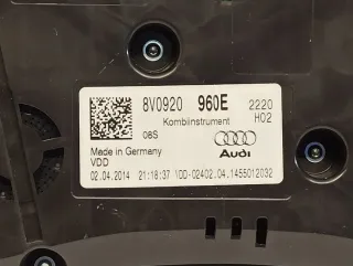 8V0920960E Щиток приборов (приборная панель) Audi A3 8V Арт e6564938, вид 3