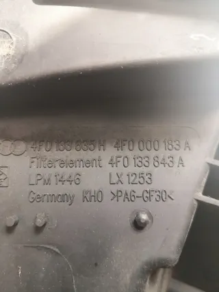 4F0133835H Корпус воздушного фильтра Audi A6 C6 (S6,RS6) Арт e6583790, вид 3