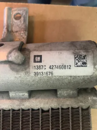 39131676 39185893 39185908 Радиатор кондиционера Opel Astra K Арт e6655154, вид 3
