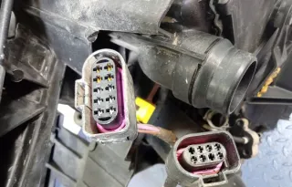  Передняя панель крепления облицовки (телевизор) Audi Q7 4L Арт e6707187, вид 6