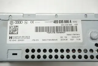4E0035666A Блок навигации Audi A6 C6 (S6,RS6) Арт e6742739, вид 3