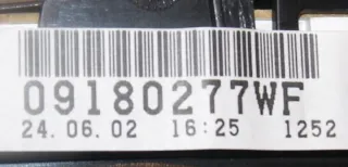 09180277 Щиток приборов (приборная панель) Opel Signum Арт e6791304, вид 2