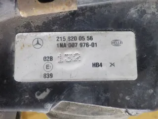 A2158200556 Фара противотуманная левая Mercedes C W203 Арт e6794166, вид 5