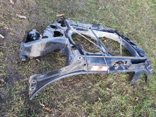 4b3805588B Передняя панель крепления облицовки (телевизор) Audi A6 C5 (S6,RS6) Арт e6886088, вид 4