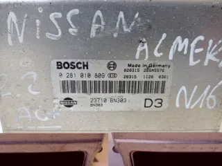 0281010809 Блок управления двигателем Nissan Almera N16 Арт e6946988, вид 2