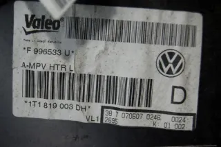 1T1819003 Отопитель в сборе (печка) Volkswagen Caddy 3 Арт e6960219, вид 3