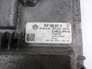 03P906021K 28339140 Блок управления двигателем Skoda Fabia 2 Арт e6987555, вид 2