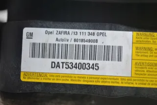 13111348 Подушка безопасности Opel Zafira B Арт e6990019, вид 4
