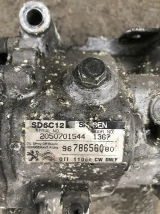 SD6C12 Компрессор кондиционера Peugeot Partner 2 Арт e7026695, вид 3