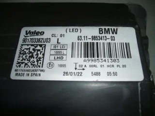 6311-9853414-01 Фара правая BMW i3 Арт e7028861, вид 4