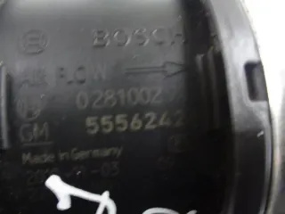 55562426 0281002 Расходомер воздуха Opel Zafira C Арт e7039113, вид 2