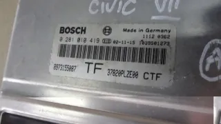 0281010419 Блок управления двигателем Honda Civic 7 Арт e7043437, вид 4