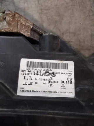 3V1941016A Фара правая Skoda Superb 3 Арт e7142088, вид 4