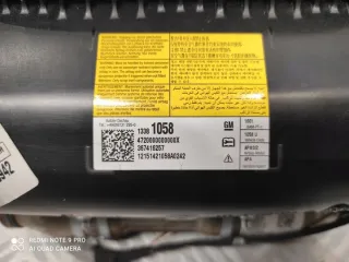 13381058 Подушка безопасности Opel Zafira C Арт e7180676, вид 4