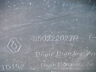 850222027R Бампер задний Dacia Duster 2 Арт e7235953, вид 8