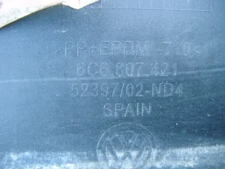 6C6807421 Бампер задний Volkswagen Polo 5 Арт e7237553, вид 7