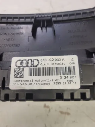 8X0920930A Щиток приборов (приборная панель) Audi A1 Арт e7251616, вид 7