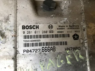 0281011280 P04727666AB Блок управления двигателем Chrysler Voyager 4 Арт e7267917, вид 2