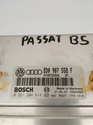 8D0907558F 0261204614 Блок управления двигателем Volkswagen Passat B5 Арт e7320212, вид 3