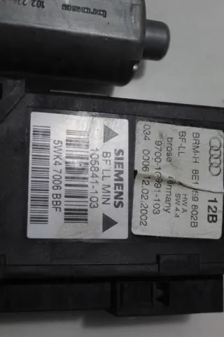 8E1859802B Моторчик стеклоподъемника Audi A4 B6 Арт e7328234, вид 4