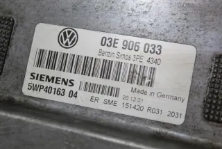 5WP40163 Блок управления двигателем Volkswagen Polo 4 Арт e7412260, вид 4