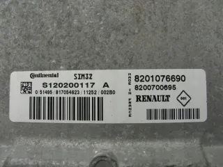 8201076690 Блок управления двигателем Renault Twingo 2 Арт e7418834, вид 4