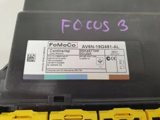 av6n-19g481-al Блок комфорта Ford Focus 3 Арт e7427038, вид 3