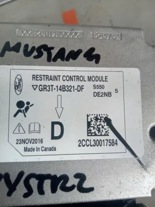 GR3T-14B321-DF Блок AirBag Ford Mustang 6 Арт e7462366, вид 3