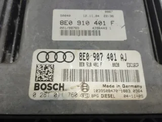 8E0907401AJ Блок управления двигателем Audi A4 B7 Арт e7462453, вид 2