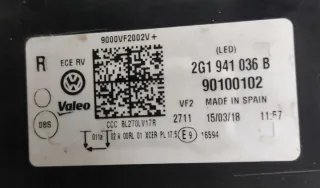 2G1941036B Фара правая Volkswagen Polo 6 Арт e7482524, вид 9