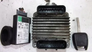 09355929 Блок управления двигателем Opel Astra G Арт e7501726, вид 1