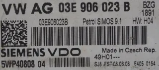 03E906023B Блок управления двигателем Volkswagen Polo 4 Арт e7514478, вид 3