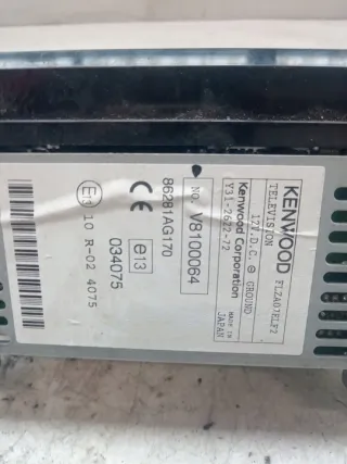 86281AG170 Блок навигации Subaru Legacy 4 Арт e7545069, вид 6