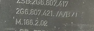 2G6807421A Бампер задний Volkswagen Polo 6 Арт e7571580, вид 7