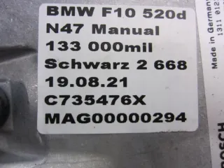 N47KOMPUTER 8518477 13618518477 13618576333 13618513184 13618513249 13618512250 8576333 8513184 8512250 Блок управления двигателем BMW 5 F10/F11/GT F07 Арт e7660243, вид 5