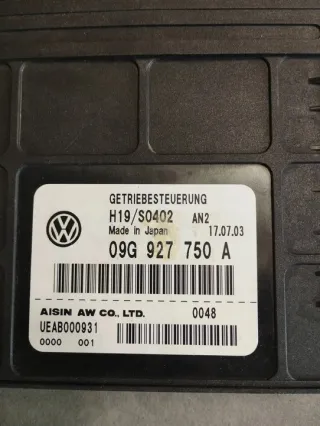 09G927750A 03A8000931 H19S0402 Блок управления двигателем Volkswagen Golf 5 Арт e7671886, вид 2