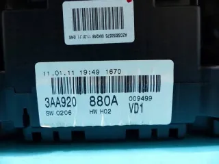 A2C53396361, 3AA920880A Щиток приборов (приборная панель) Volkswagen Passat B7 Арт e7673248, вид 2